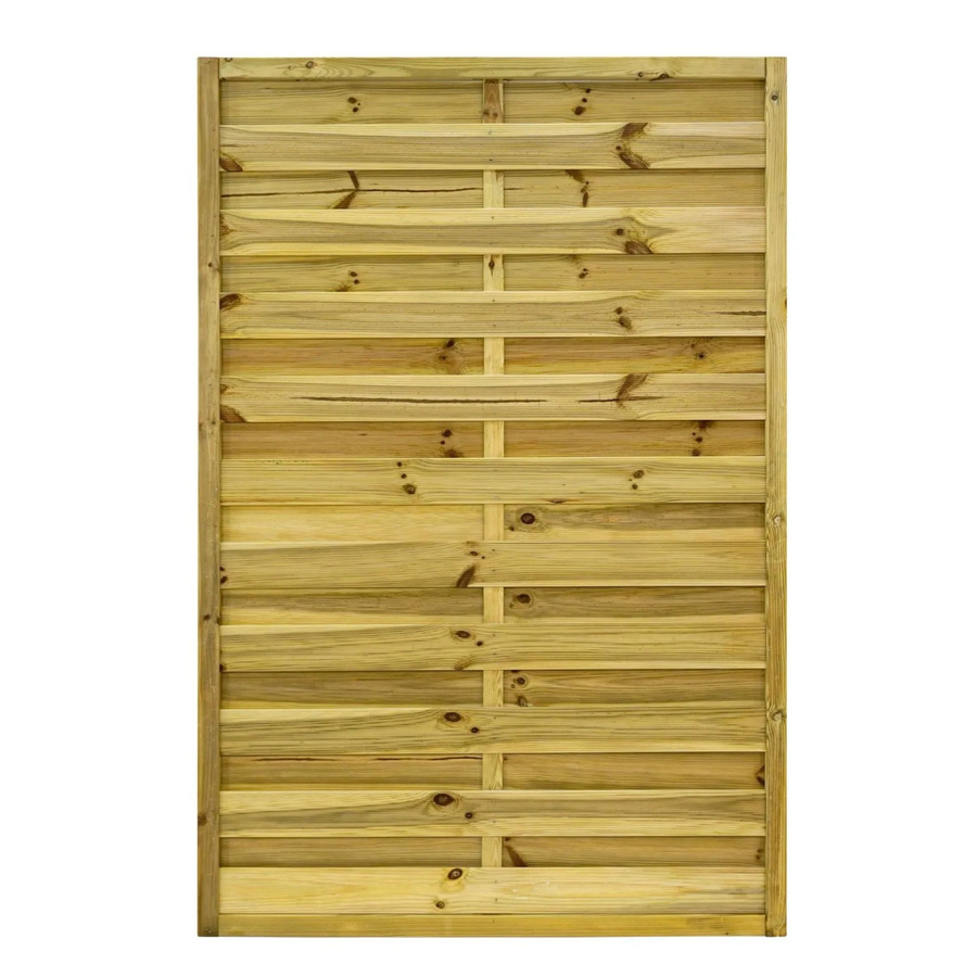 GartenLand Dichtzaun VARIO Gerade Holzzaun aus Kiefernholz, Grün, B/H: 120 x 180 cm, kesseldruckimprägniert - Bild 2