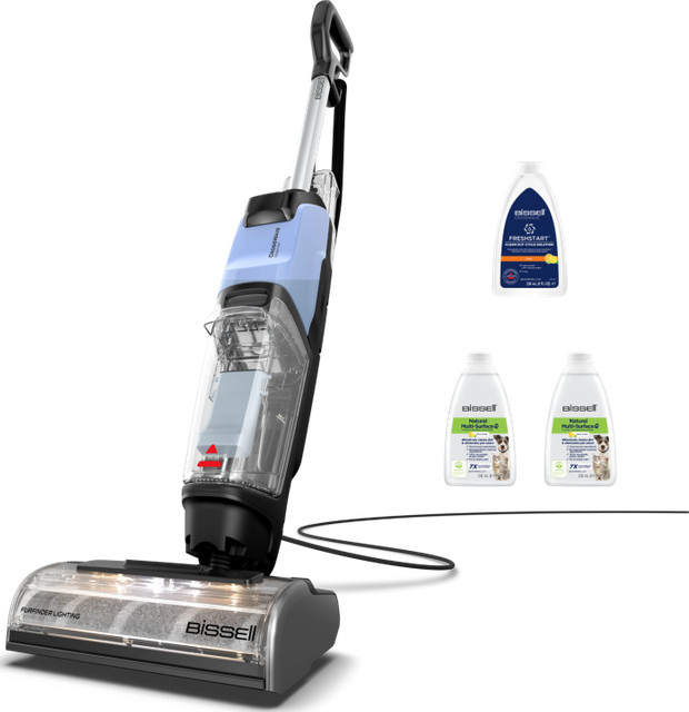 Bissell CrossWave Edgefind Select Nass-/Trockensauger in Blau/Schwarz mit 0,75 l Wassertank und 0,54 l Schmutzwassertank - Bild 1