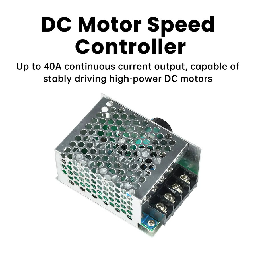 DC PWM Motor Geschwindigkeit Controller 40A 2000W Treiber für 9V 12V 24V 36V 48V Motoren - Bild 2