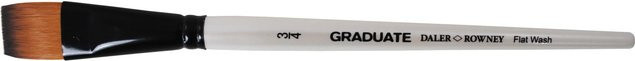 Daler-Rowney Graduate Multitechnik-Pinsel aus Synthetik in Multicolour - Bild 1