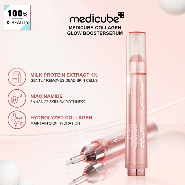 Medicube Collagen Glow Booster Serum, 15 ml, mit Kollagen - Bild 1