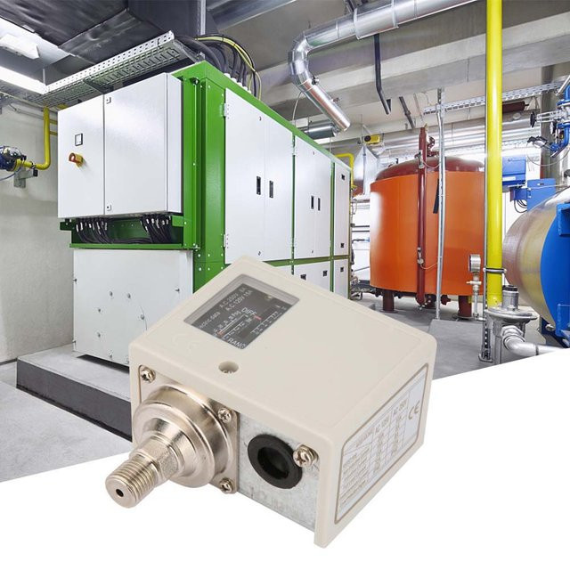 Neoglint Elektronischer G14 Druckschalter für Luft- und Wasserpumpen sowie Kompressoren in Weiß - Bild 1