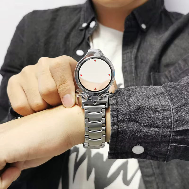 Bandai Detektiv Conan Anime Quarzuhr Shinichi Cosplay Armbanduhr für Kinder in Silber - Bild 3