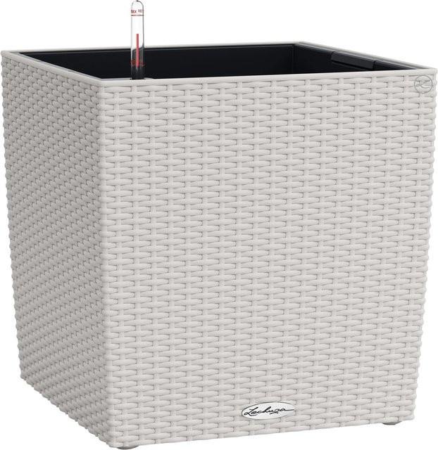 Lechuza Pflanzkübel Cube in Grau B/T/H: 40 x 40 x 40 cm - Bild 1