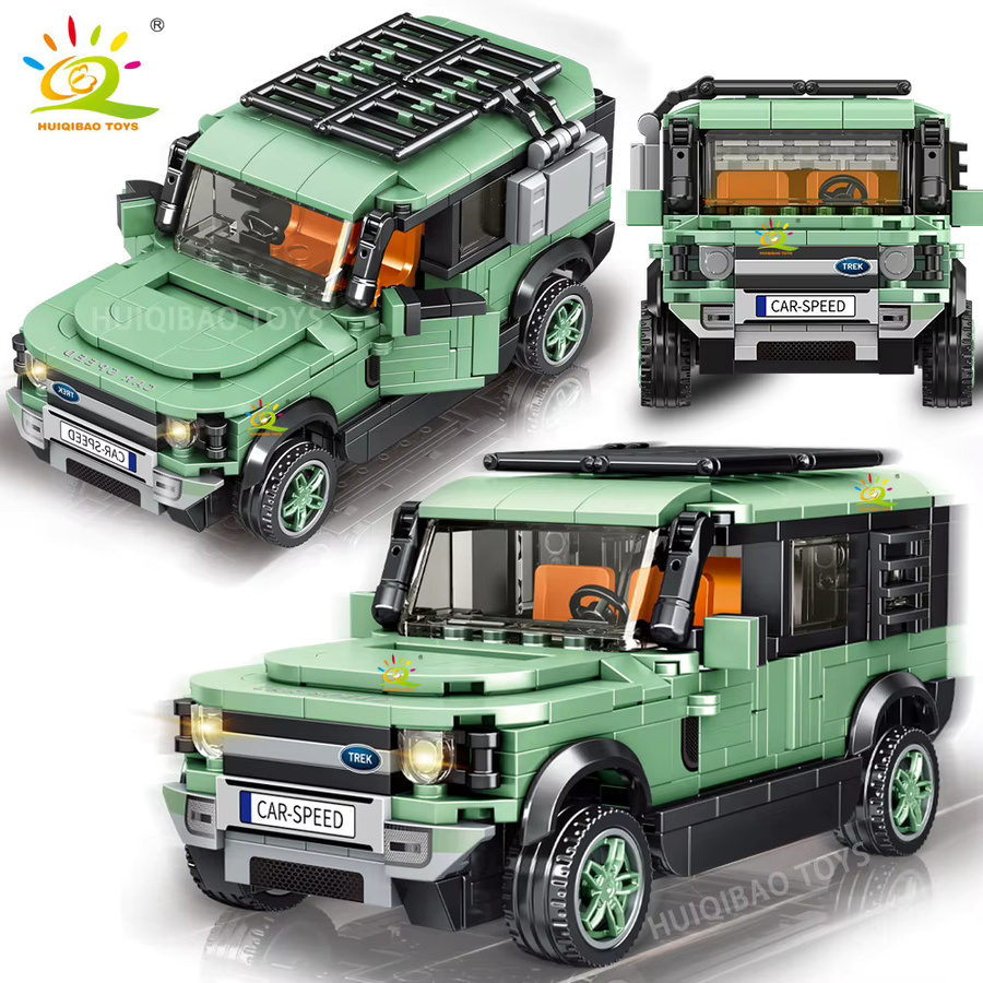 HUIQIBAO Geländewagen-Bausatz, DIY-Rennwagen, Lernspielzeug - Bild 3