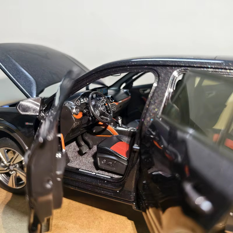 WELLY Q2 Q2L 2025 SUV, Automodell, 1:18, Metall, Orange, Schwarz - Bild 4