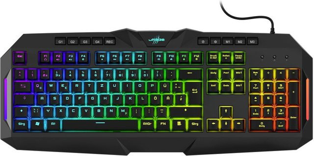 uRage Exodus 700 Gaming Tastatur schwarz - Bild 1
