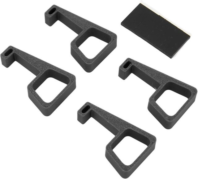 Igeteck 4er Set Horizontale Halterung für PS4 Pro PlayStation, schwarze Kühlfüße zur Erhöhung und Rutschfestigkeit - Bild 1