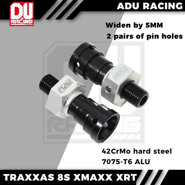 ADU RACING Radnabe, Metall, Schwarz, für Traxxas - Bild 1