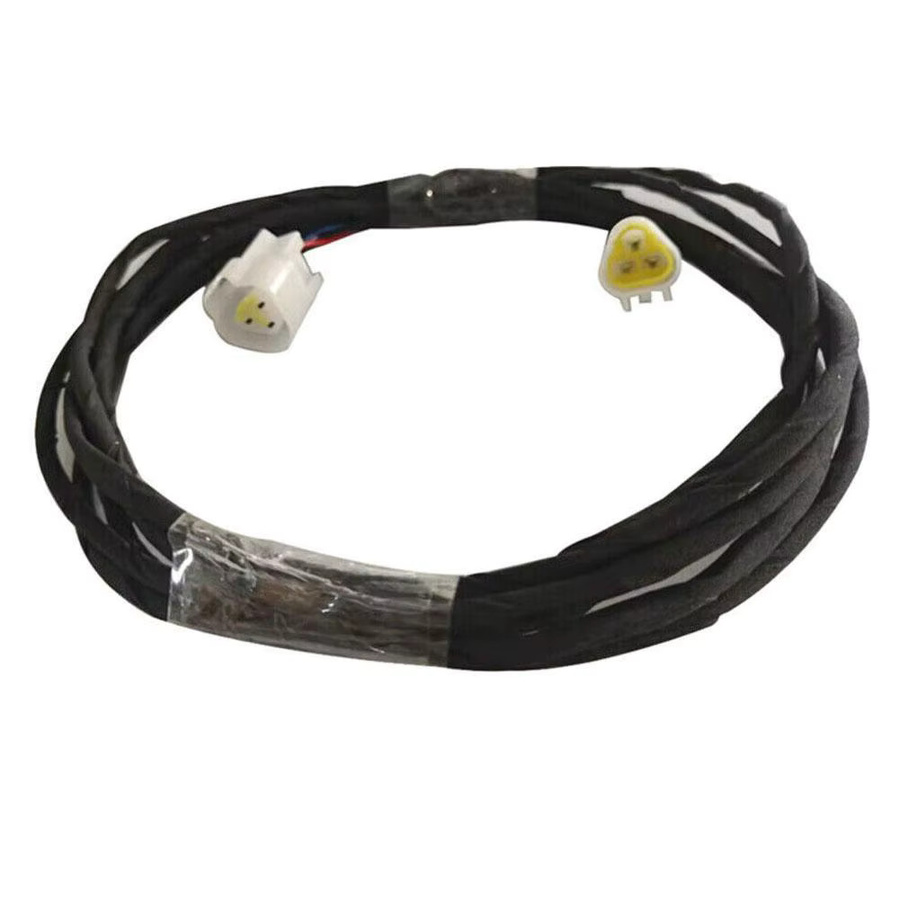 LCD Display Bildschirm Verlängerungskabel als Kabelbaum Adapter Stecker für Automotive Interior Modifikation, Schwarz - Bild 6