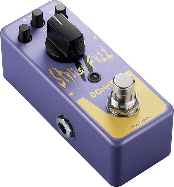 Donner Stylish Fuzz II Mini Fuzz Pedal mit True Bypass in Violett - Bild 1