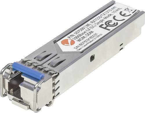 Intellinet SFP-Transceiver-Modul 507509 LX 1000MBit/s 10 km in Silber - Bild 1