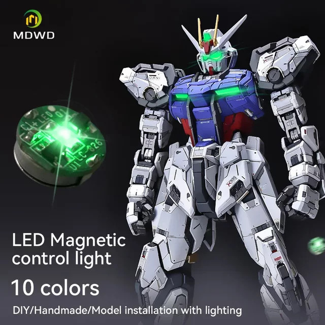 MDWD Lichtmodell mit LED und magnetischem Steuerschalter, bunt/mehrfarbig - Bild 1