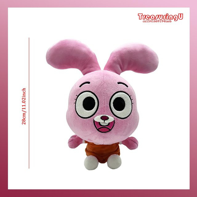 Treasuringu The Amazing World of Gumball Darwin Plüschpuppe, Plüschtier - Bild 1