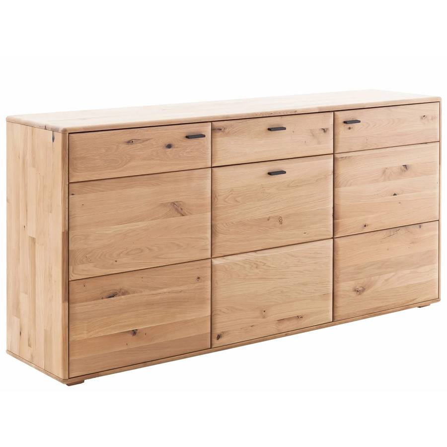 expendio Sideboard Giny aus massivem Wildtambak in Eiche, geölt, B/H/T: 184 x 90 x 44 cm - Bild 1