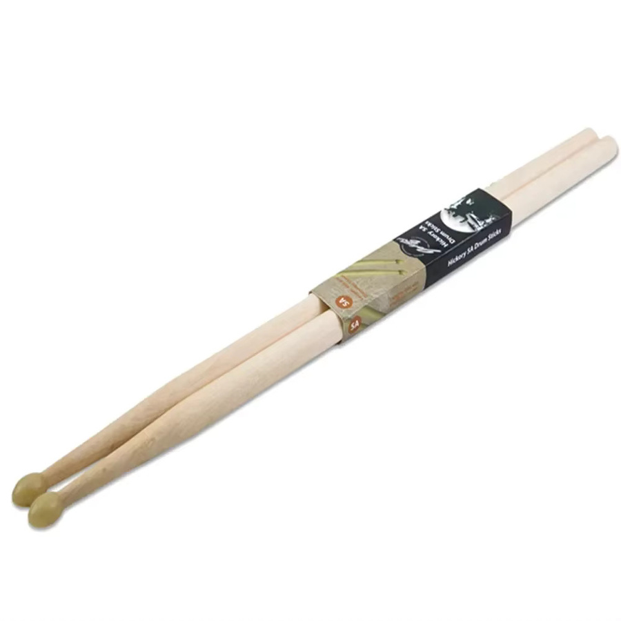 IRIN Ahornholz Drumsticks mit Nylonspitze für E-Drums und Percussion, beige - Bild 2