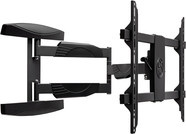 HAGOR BrackIT L Wandbefestigung für LCD-Displays in Schwarz, passend für Bildschirmgrößen von 81-140 cm (32-55 Zoll) mit einer Montageschnittstelle von bis zu 600 x 400 mm - Bild 1