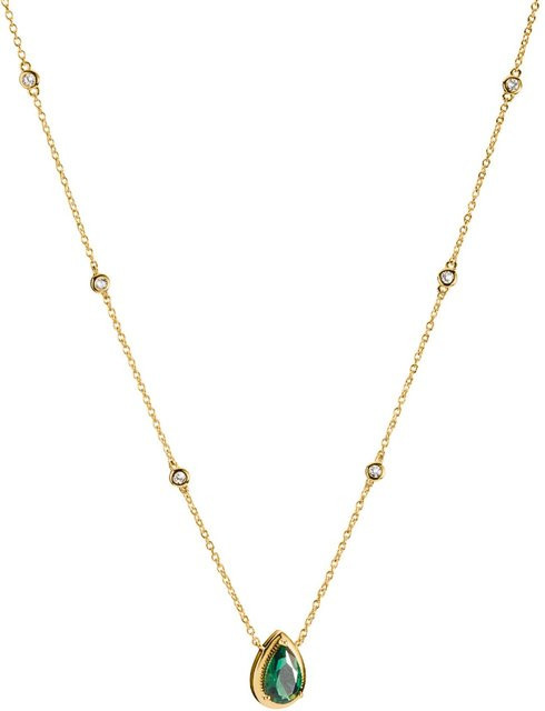Thomas Sabo Kette Tropfen Elyndra, vergoldet, 925 Silber, Damen - Bild 1