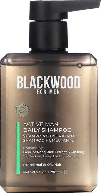Blackwood For Men Active Men Daily Shampoo, 200 ml, Herren - Bild 1