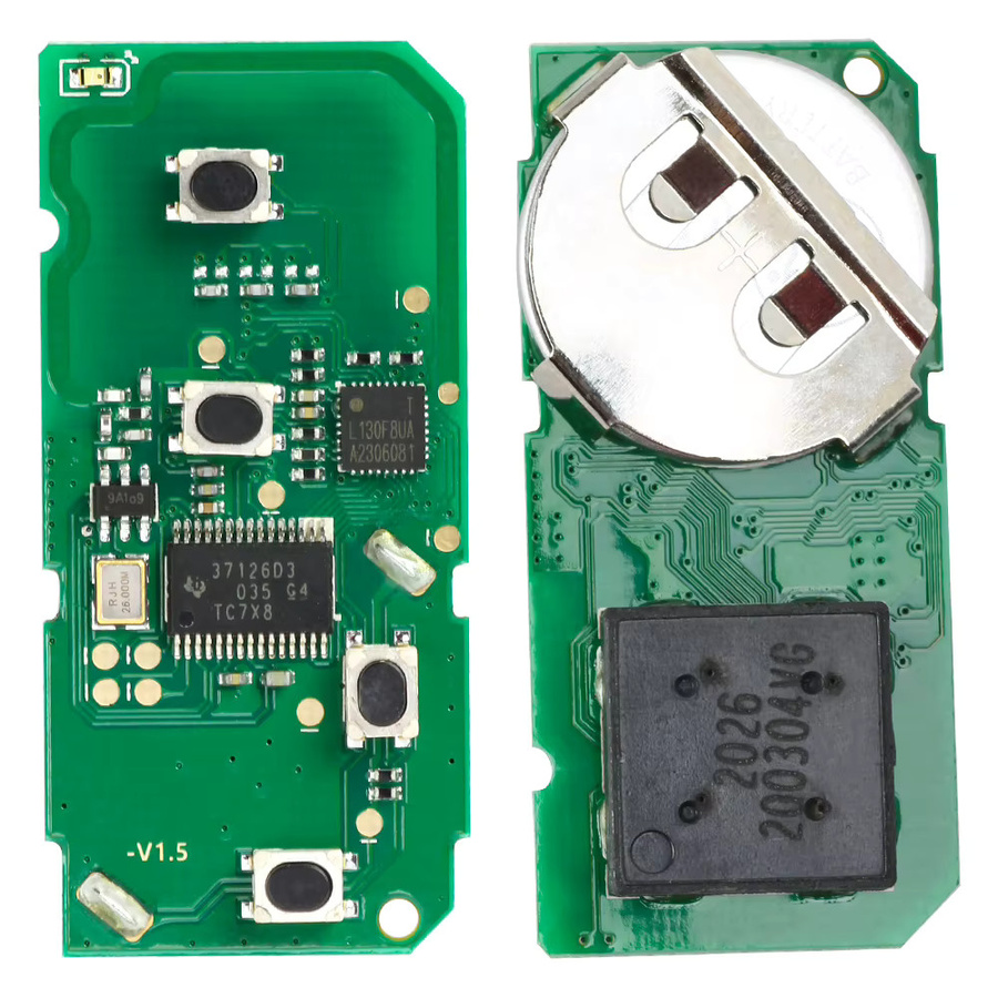 KEYECU Keyless Smart Remote Key für Toyota Camry Corolla Avalon L, Farbe: Schwarz, 314,3 MHz - Bild 3