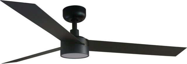 FARO Deckenventilator Cruiser L Schwarz mit LED Beleuchtung und Fernbedienung, Durchmesser: 132 cm - Bild 1