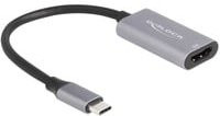Delock USB-C auf HDMI Adapter in Grau für 4K 60Hz und Thunderbolt - Bild 1