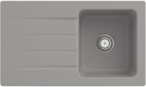 Villeroy & Boch Spüle Architectura Aufsatzspüle aus Keramik in Grau mit CeramicPlus Beschichtung - Bild 1