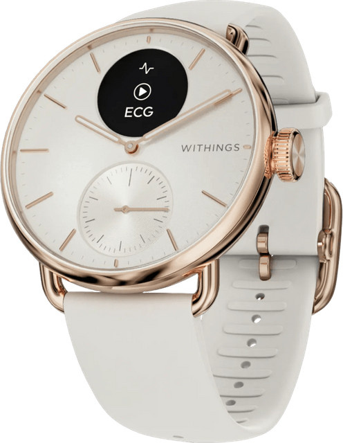 Withings Hybrid-Smartwatch, Roségold, 38 mm, Unisex - Bild 1