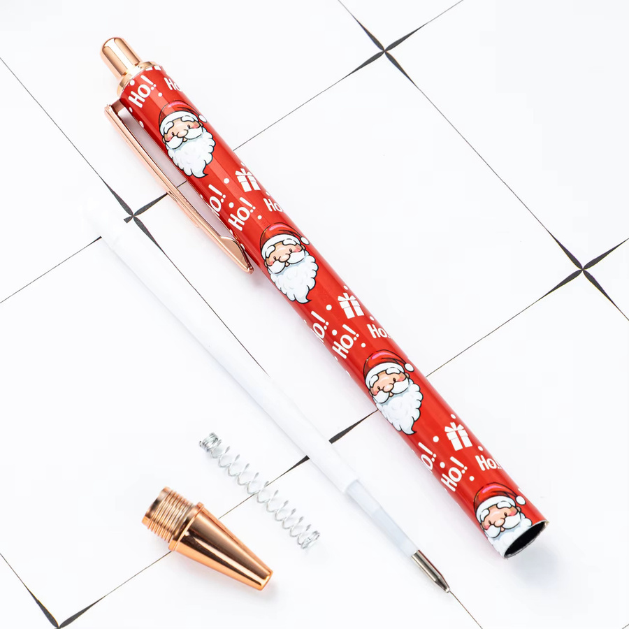 TWBEB Kugelschreiber mit weihnachtlichen Cartoon-Designs in Mehrfarbig und Rot aus Kunststoff - Bild 4