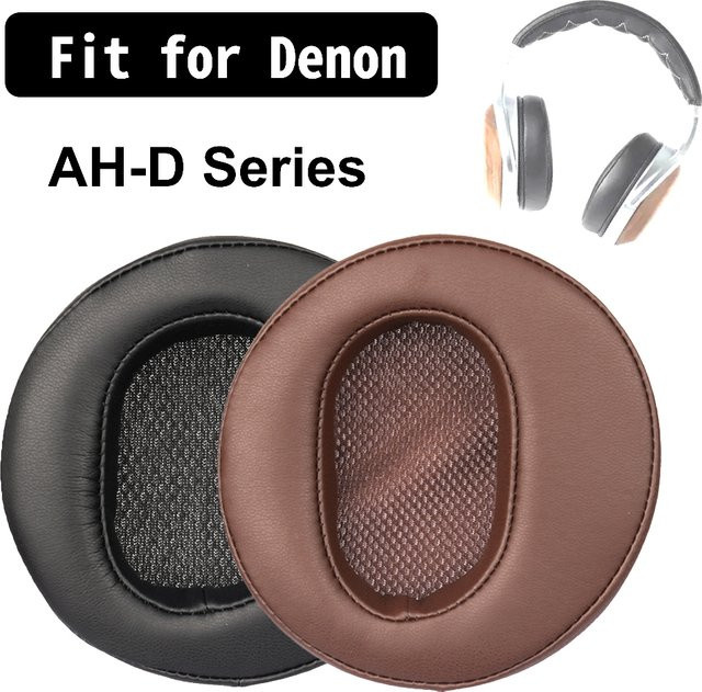 Ersatz-Ohrpolster für Denon AH-D7200 AH-D7000 AH-D5000 AH-D5200 AH-D9200 AH-D2000 Headset in Braun - Bild 1
