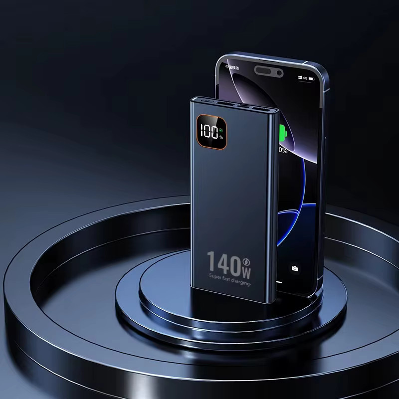 OnePlus Ultra-Kapazitäts-Powerbank mit 140W Schnellladefunktion und 50000mAh in Schwarz - Bild 4