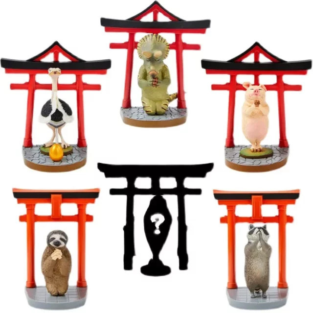 Re-ment Gachapon Spielzeug Beten Segen Tierleben, Miniatur, Tischdekoration - Bild 1
