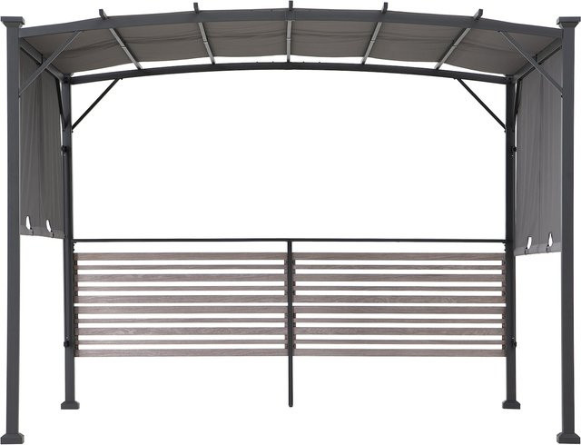 Sunjoy Whirlpool Pergola TITOV aus Stoff in Grau, B: 270 cm, T: 300 cm - Bild 1
