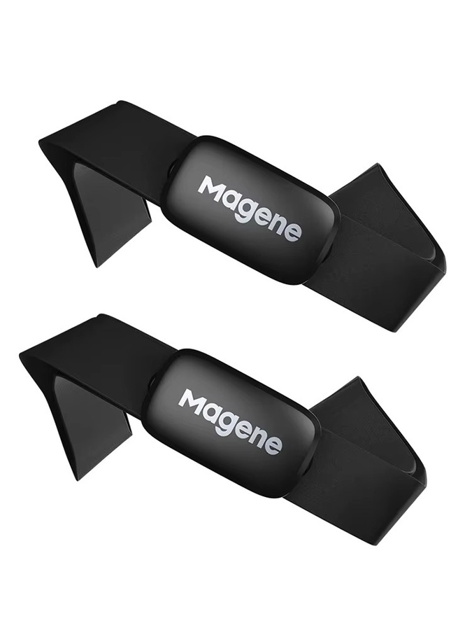 Magene H64 Herzfrequenzsensor mit Brustgurt in Schwarz, Dual Mode ANT+ und Bluetooth für Fahrradcomputer wie Wahoo und Garmin - Bild 4