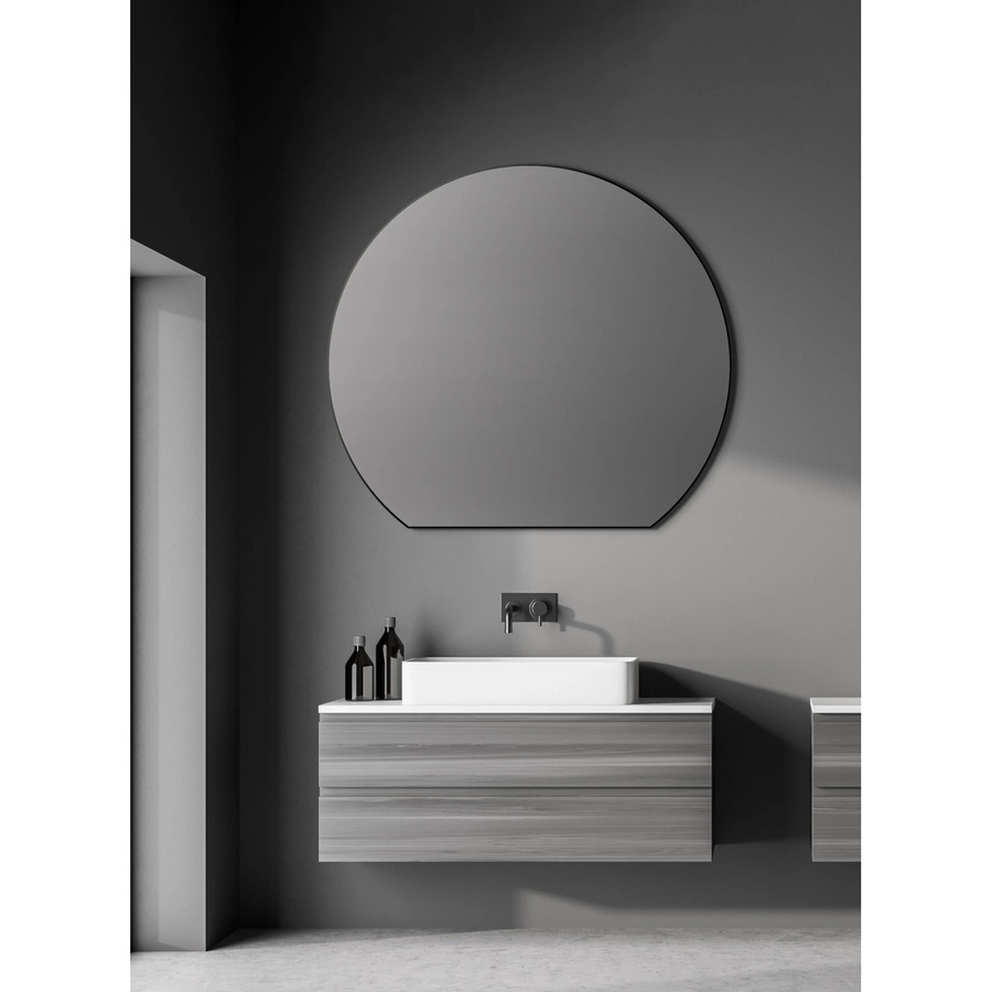 DSK Design Wandspiegel Picasso rund in Schwarz mit Durchmesser: 100 cm - Bild 2