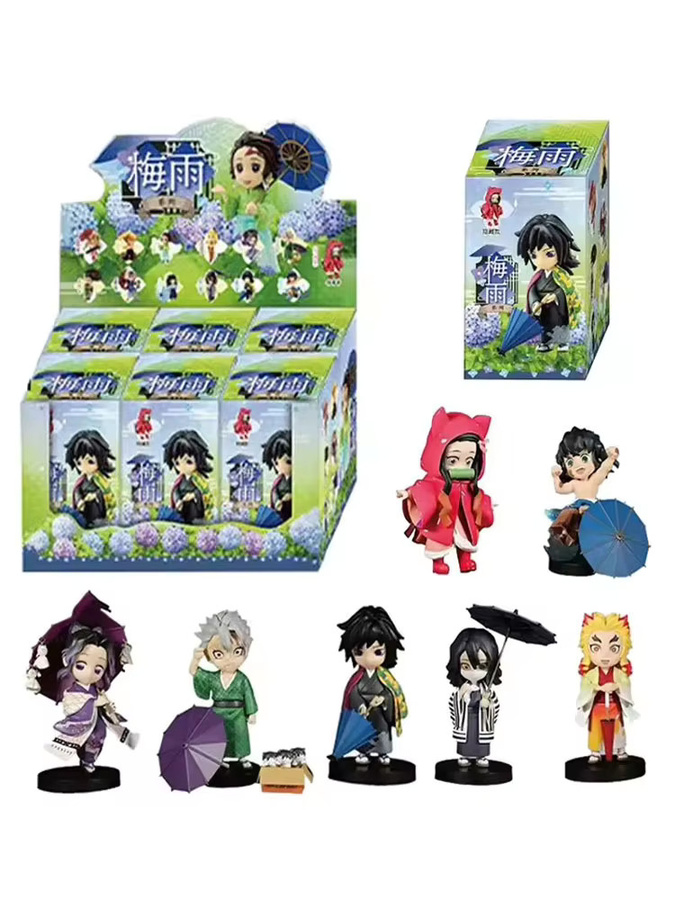 Bandai Anime Devil Killer Statue, Jinmeisu Noiba Actionfigur, Plum Blossom Rain Serie, Muneko Statue, Überraschungsbox - Bild 5