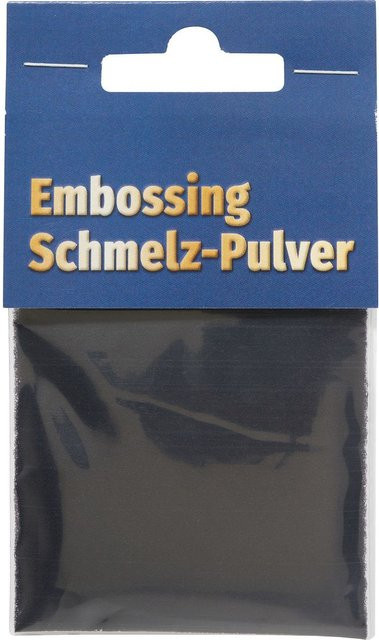 Einbrennpulver für Embossing Schwarz 10 g - Bild 1