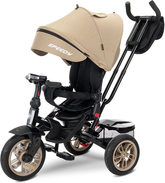 Lorelli Tricycle Speedy Dreirad mit Licht und Sound beige-weiß - Bild 1