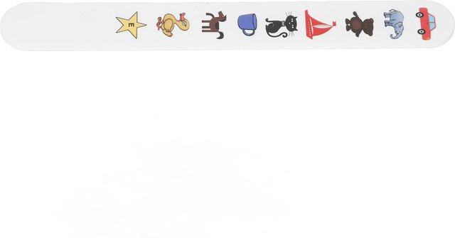 Kinder Fixationsstab Sehtester, Klar, Bunt, Tiermuster, White, Multicolour - Bild 1