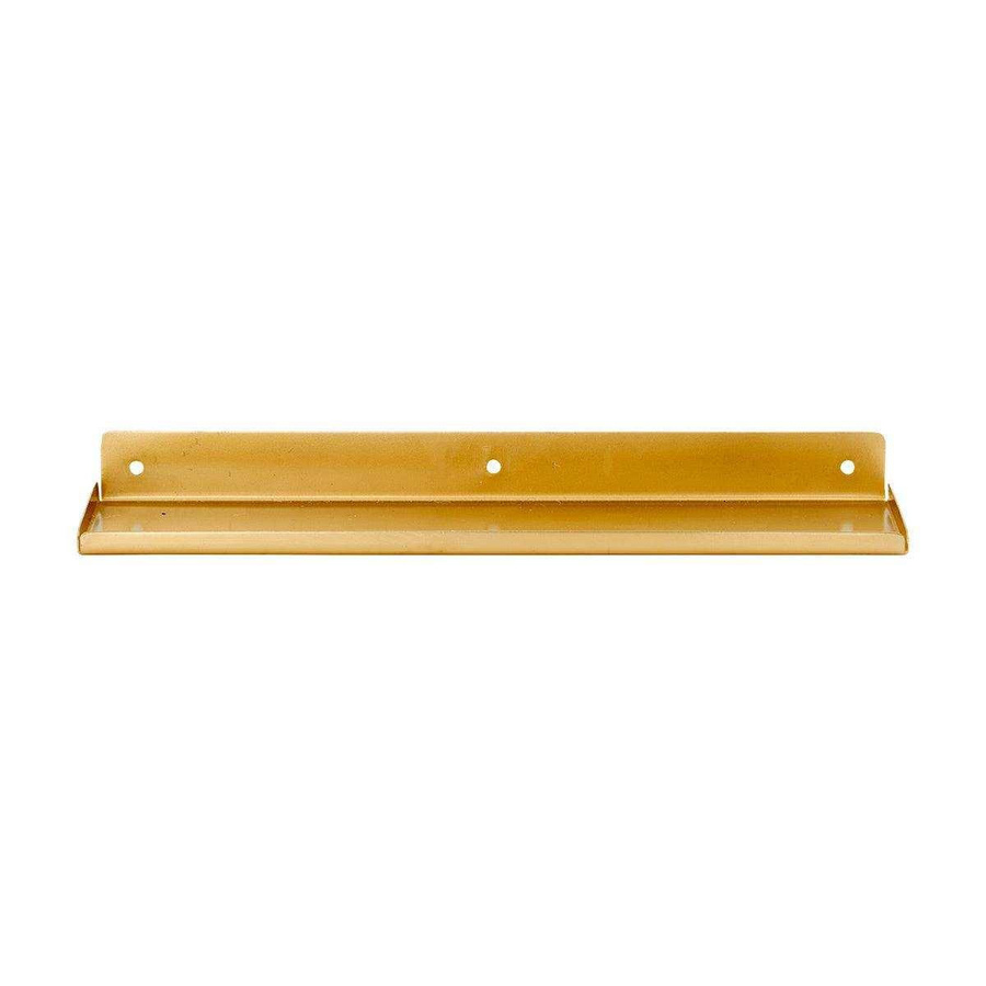 House Doctor Wandregal Ledge in Messing Gold, Breite: 43 cm - Bild 1
