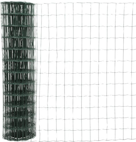 FLORAWORLD Gitterzaun aus Stahl in Grün, Höhe: 100 cm, Länge: 2500 cm - Bild 1