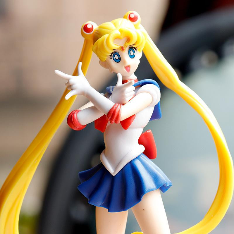 Fashnics Sailor Moon Anime Figur PVC Mädchen 17cm - Bild 2