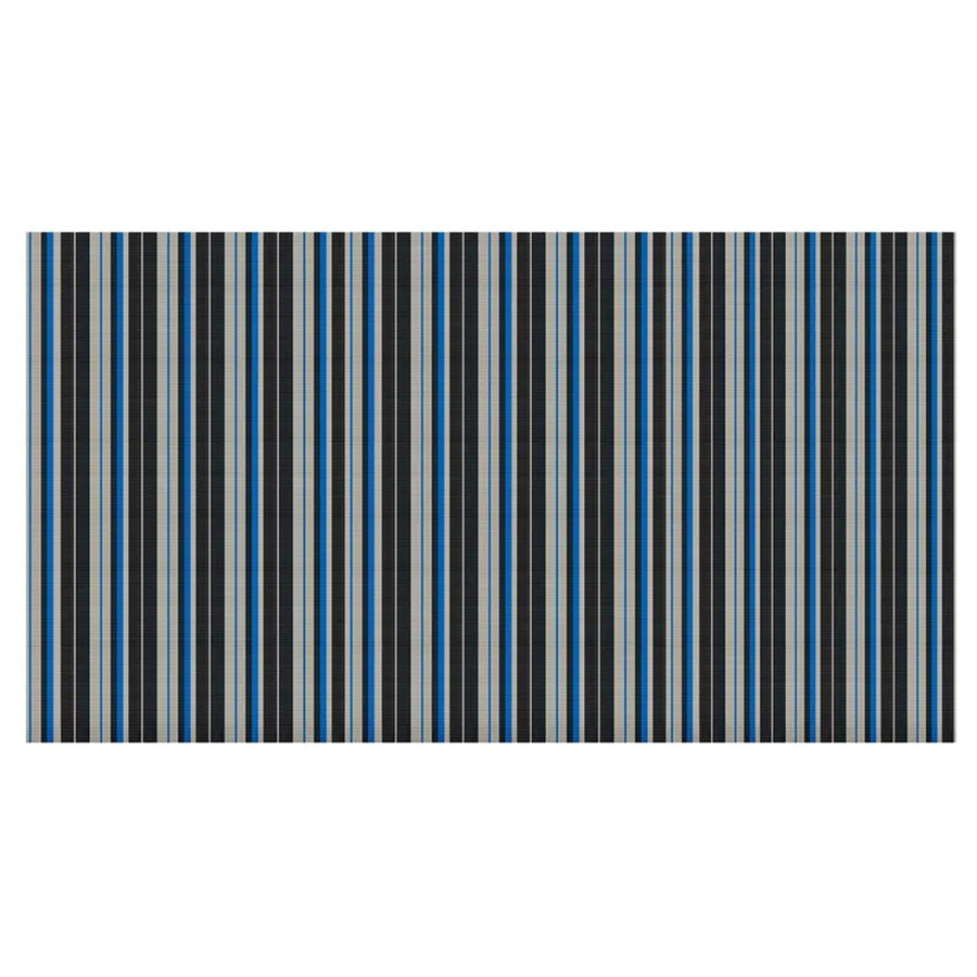 KARAT Outdoor- und Balkonteppich Ravenna blau gestreift, B/T: 90 x 150 cm - Bild 2