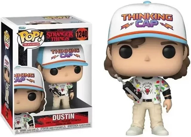 Funko Stranger Things Dustin 1240, Vinylfigur, Einzelfigur - Bild 1