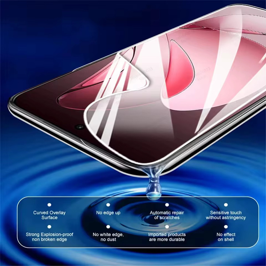 3 Stück HD Front Hydrogel Displayschutzfolien für Realme P1, P2 Pro 5G, P3 Ultra 5G und P3x in Transparent - Bild 5