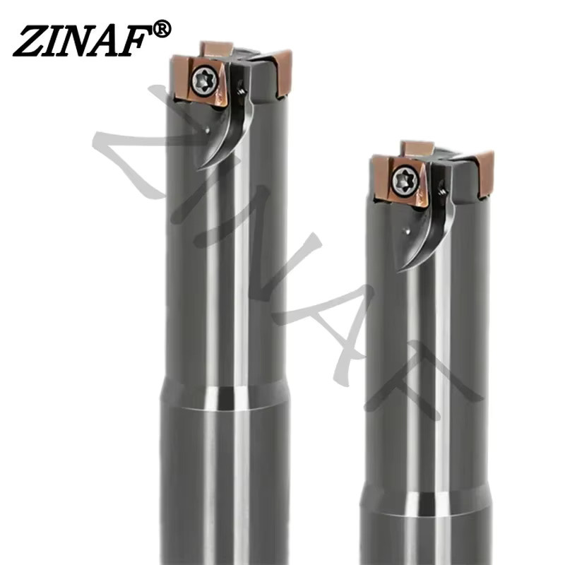 4N Doppelseitiger Fast-Feed-Fräser 4NKT 040204 aus Wolframcarbid in Silber, Durchmesser: 7-17 mm - Bild 3