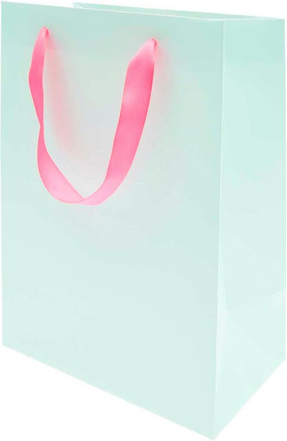 Rico Design Paper Poetry Geschenktüte in Mint, B/T/H: 26 x 12 x 32 cm - Bild 1