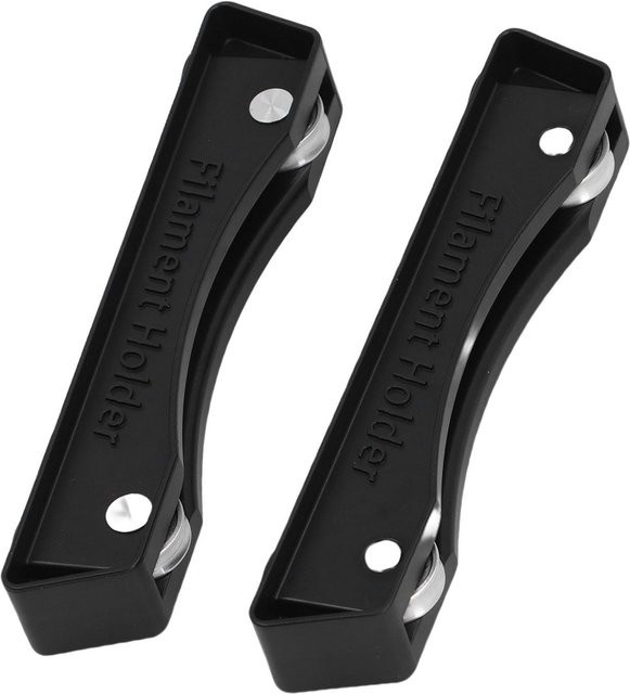 2 Stück Verstellbare Filamenthalter für 3D-Drucker von KONNWEI in Schwarz - Bild 1