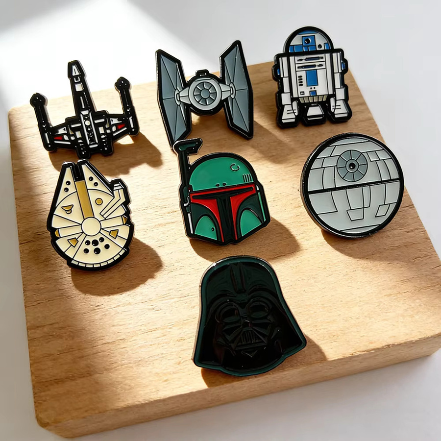 Star Wars Emaille-Pin-Set, Bunt, Verspielt - Bild 4