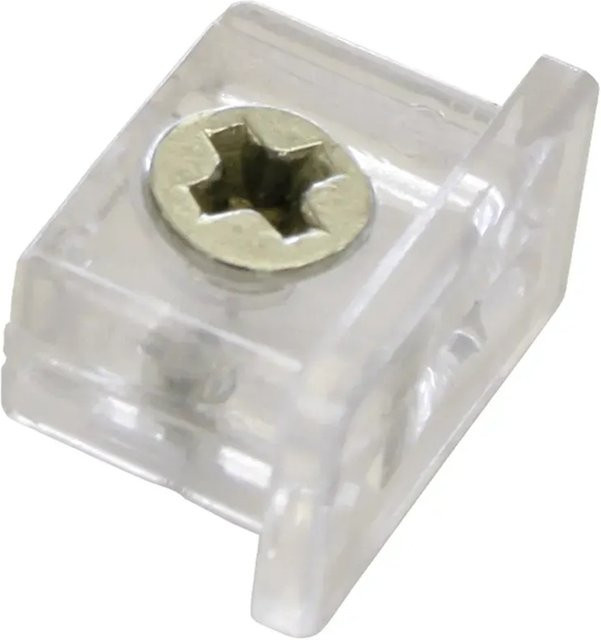 Gardinia Endkappe für Profil VSA1 VS57 Transparent 2er Pack - Bild 1